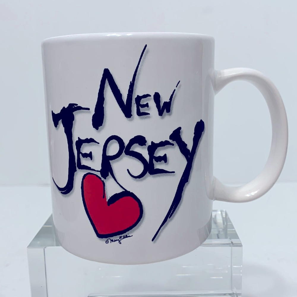 NEW JERSEY coffee mug vintage